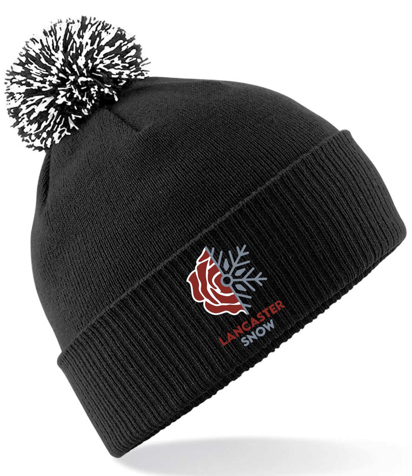 Lancaster Snow Snowstar Beanie - Black