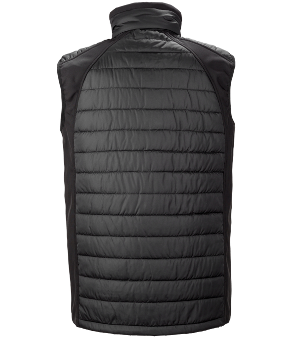 Shropshire Warriors Basketball Hybrid Gilet - Black