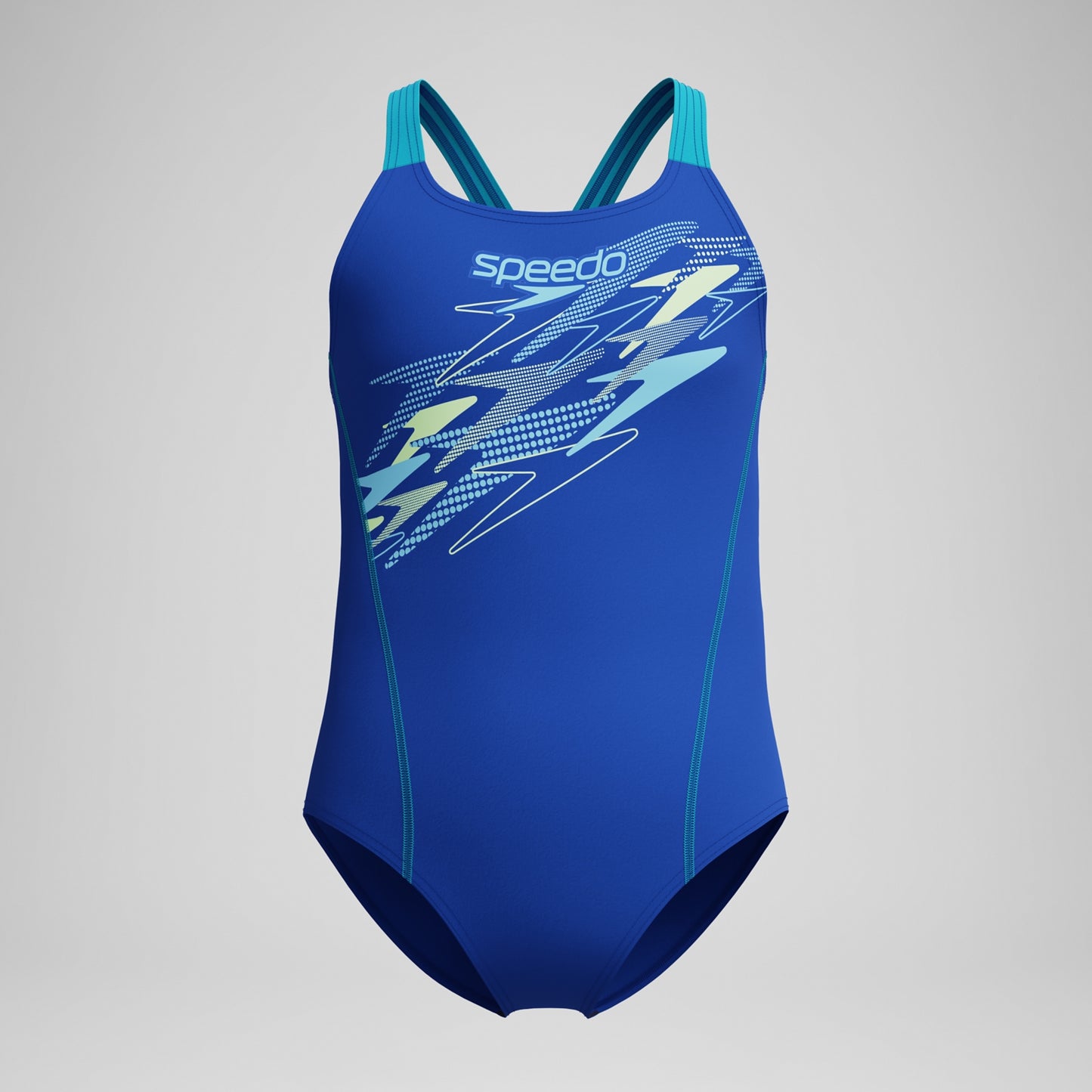 Speedo Medley Logo Medalist Swimsuit Junior
