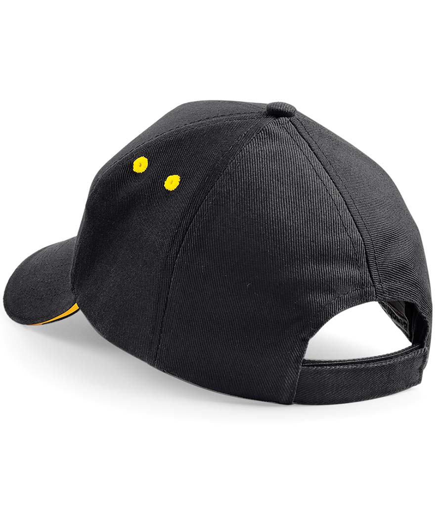 Shropshire Warriors Basketball Cap - Black/Yellow
