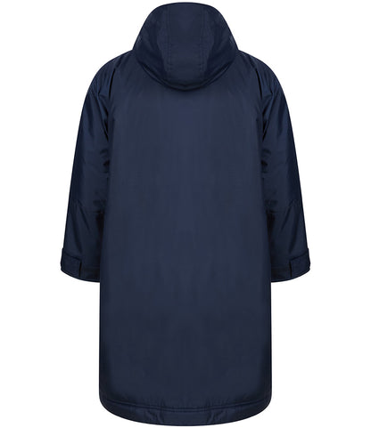 Shropshire Warriors Basketball All Weather Robe Adult - Navy