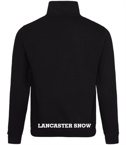Lancaster Snow Quarter Zip Top - Black