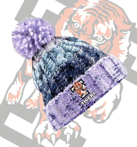 Telford Tigers Pompom Beanie Hat