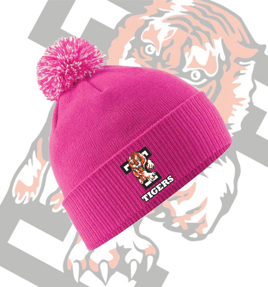 Telford Tigers bobble beanie hat