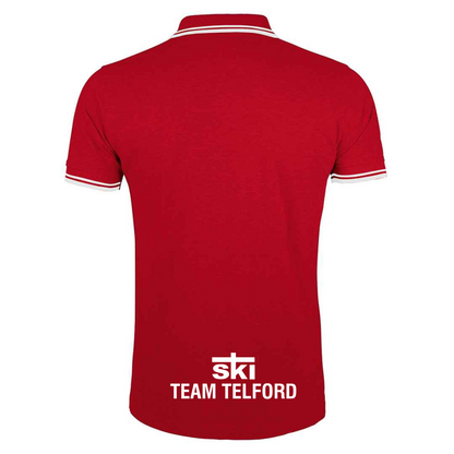 Ski Team Telford Tipped Polo Adult