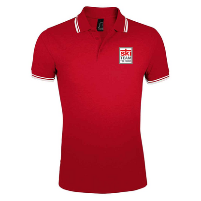 Ski Team Telford Tipped Polo Adult