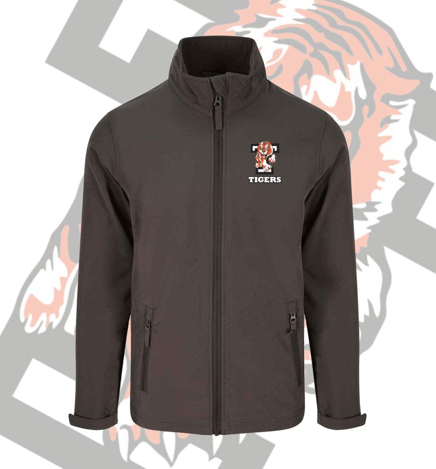 Telford Tigers Soft Shell Jacket Adults