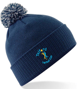 Telford Netball Club Snowstar Beanie