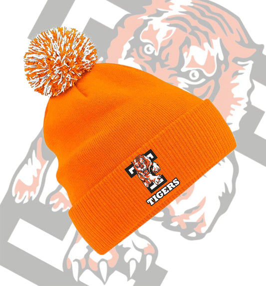 Telford Tigers bobble beanie hat