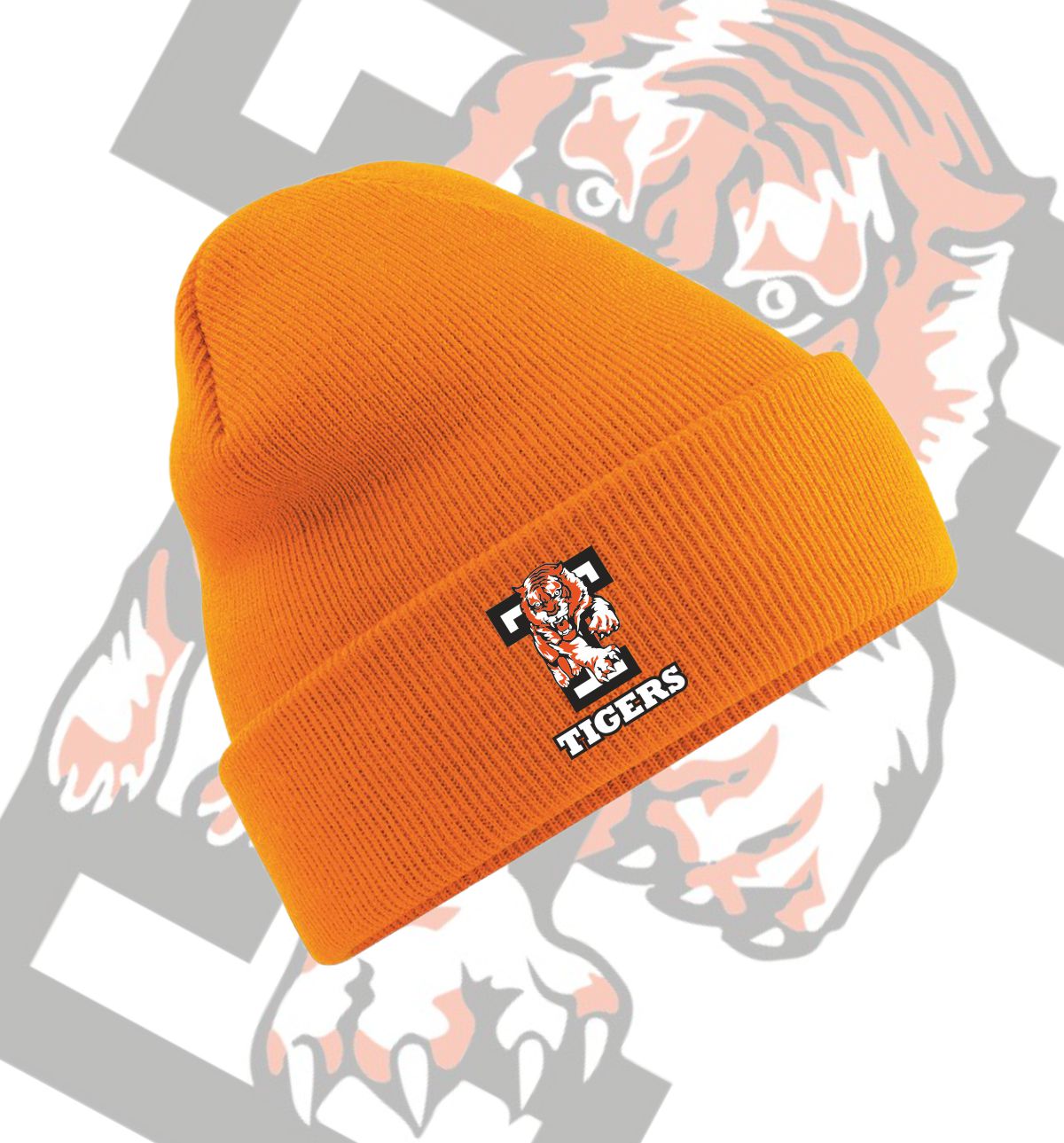 Telford Tigers Turn-up Beanie Hat