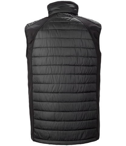 Shropshire Warriors Basketball Hybrid Gilet - Black