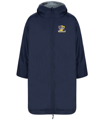 Shropshire Warriors Basketball All Weather Robe Adult - Navy