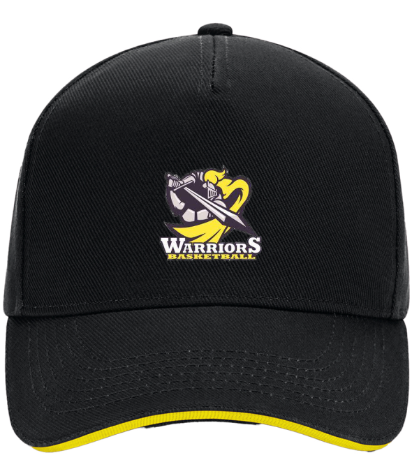 Shropshire Warriors Basketball Cap - Black/Yellow