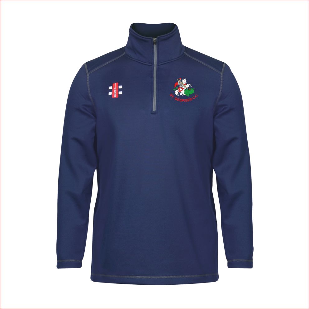 St Georges CC 1/4 Zip Fleece Adult