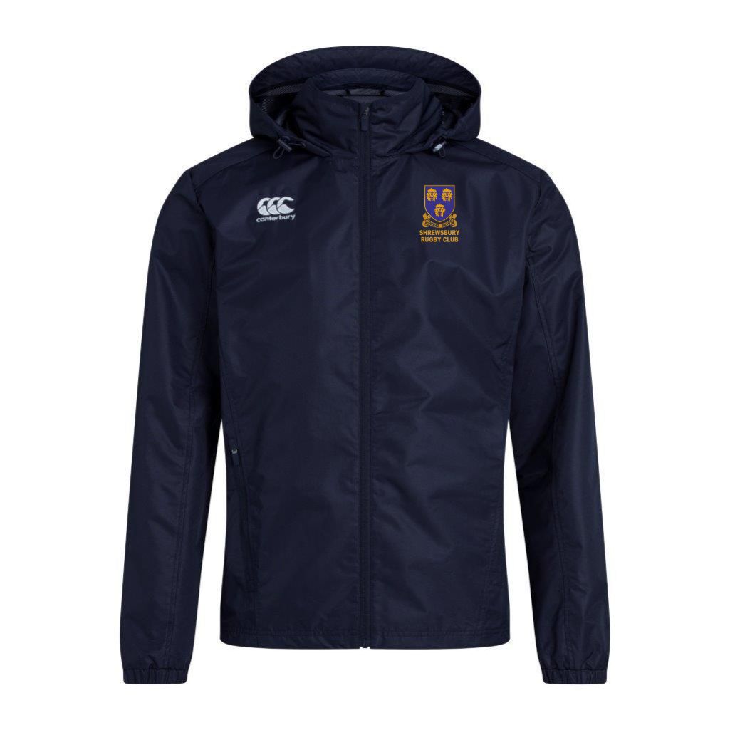 Shrewsbury RUFC Canterbury Vaposhield Full Zip Rain Jacket Junior