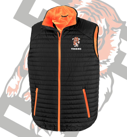 Telford Tigers Adults Quilted Gilet