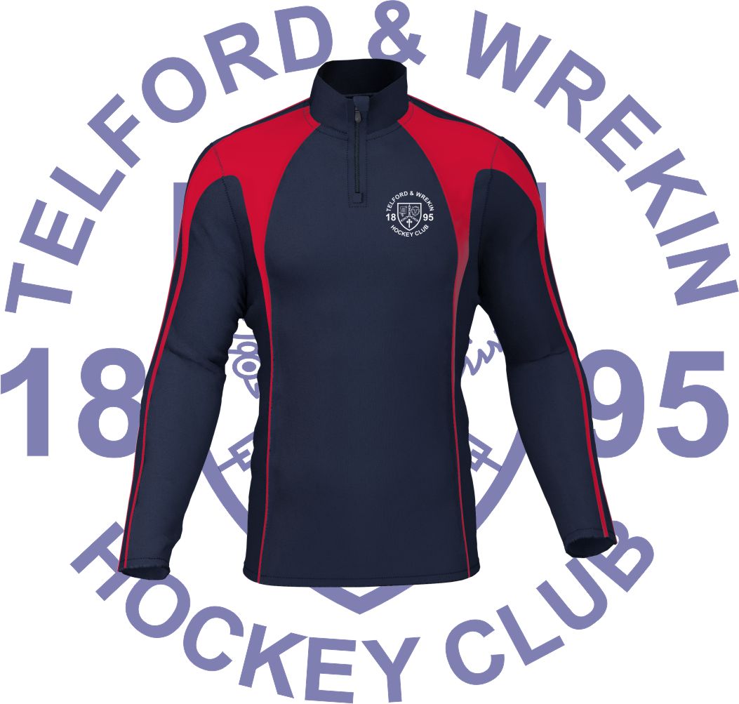 Telford and Wrekin HC 1/4 Zip Midlayer Adult