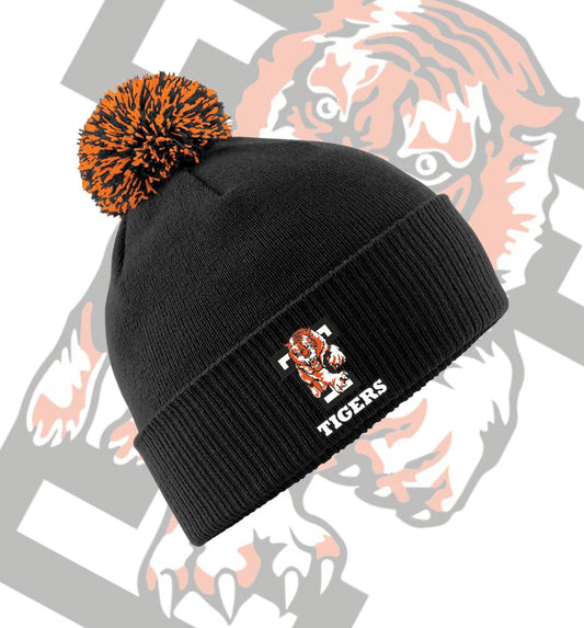 Telford Tigers bobble beanie hat