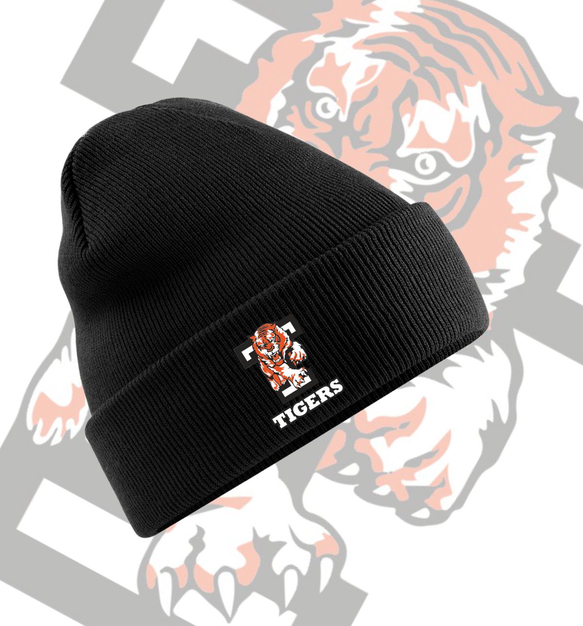 Telford Tigers Turn-up Beanie Hat